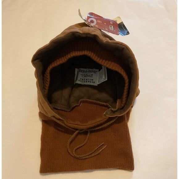 VTG Walls Zero Zone Insulated Mens Brown Canvas Winter Hood Water Repellent - Picture 1 of 10